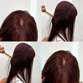 カラー ayaka/暖色 /ニュアンスボブのヘアスタイル