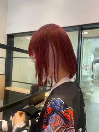 ショート カラー レイヤーカット 🌺大口涼子🌺のヘアスタイル