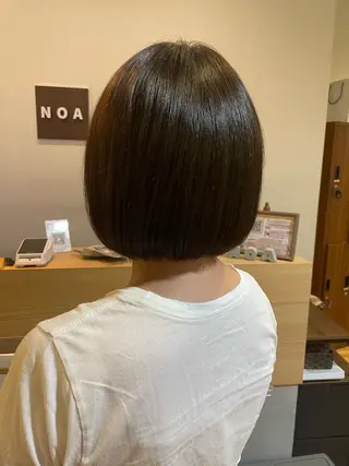 ショート カラー 髪質改善/レイヤー /ボブ/中村莞太朗のヘアスタイル