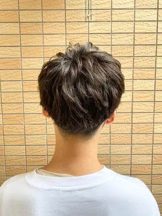ショート メンズ 髪質改善 ヒデのヘアスタイル