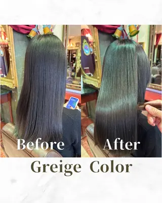 ロング カラー 【レイヤー/韓国風 /髪質改善】RINのヘアスタイル