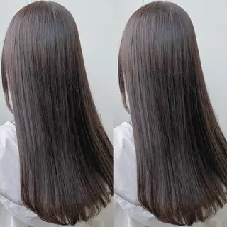 ロング カラー シールエクステ🎀 羽エクステ🌙しぇるのヘアスタイル