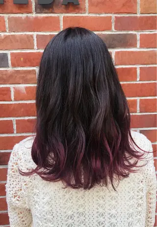 セミロング 小林 愛花のヘアスタイル