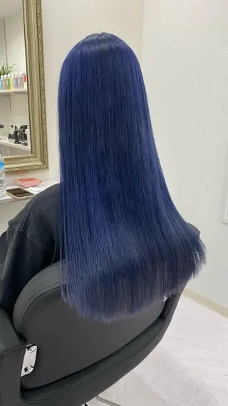 ロング カラー RURI韓国ボブ 🇰🇷タッセルボブのヘアスタイル