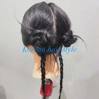 セミロング ヘアアレンジ 👑艶髪/カラー/ アレンジ/特化👑のヘアスタイル