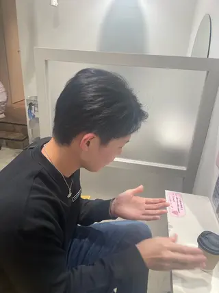 ショート メンズ チグサ ミウのヘアスタイル