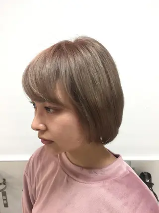 ショート カラー デザインヘア 小林裕史のヘアスタイル