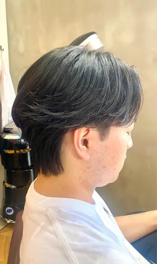 ショート メンズ 上原 心のヘアスタイル