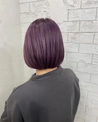 ミディアム ブリーチカラー 🤎〰️Yuunaのヘアスタイル