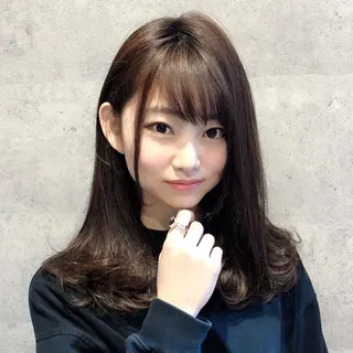 ロング カラー ヘアアレンジ 女性が憧れる ショート/角田愛和のヘアスタイル