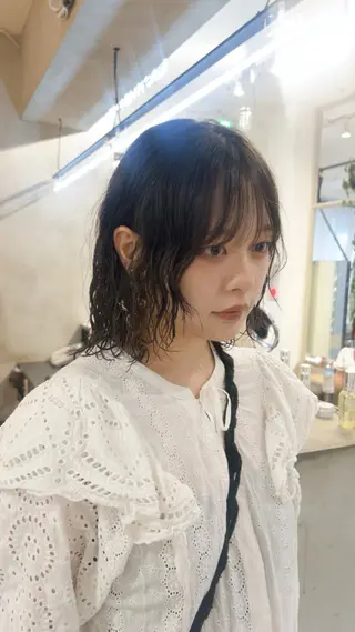 パーマ じゅわっと暖色カラー 🍊Moemiのヘアスタイル