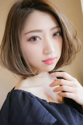 ミディアム カラー パーマ メンズ キッズ マツエク・マツパ ネイル 【西八王子】Siq  ●FM●オーナーのヘアスタイル