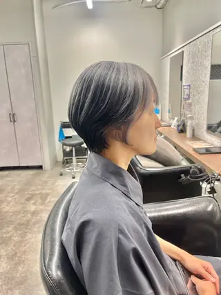 ショート カラー 🍓艶髪/艶カラー ハイトーン/しんたにのヘアスタイル