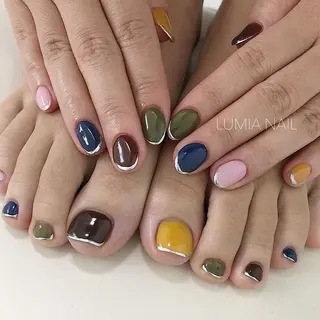 ネイル nail&eyelash Rine所属・Rine 放出 (リネ)のネイルデザイン