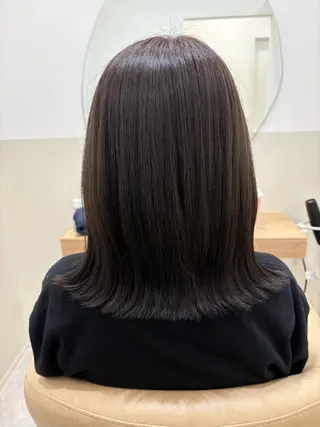 ミディアム カラー SALOWIN所属・髪質改善/透明感 ＊mayu＊のヘアスタイル