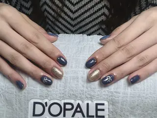 ネイル D‘OPALEサロン所属・長さ出し専門店 上野kkのネイルデザイン