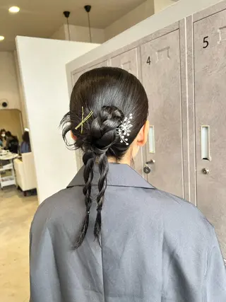 ヘアアレンジ 小池 夏美のヘアスタイル