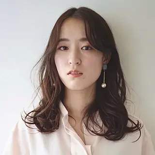 ロング カラー 新井 希実 SOUPLE.のヘアスタイル