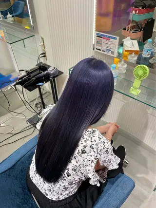 ロング 安井まゆ _Box mico.のヘアスタイル