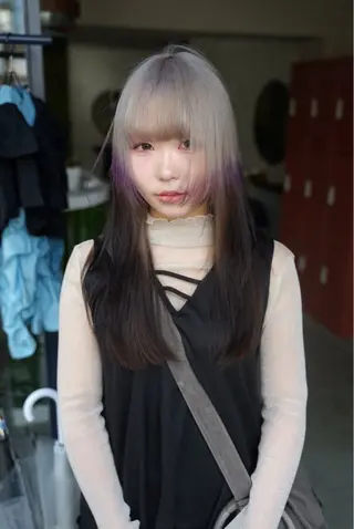 カラー 渋谷/ハイトーン/ 💫airi🪽のヘアスタイル