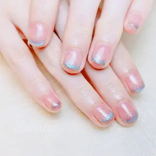 ネイル H3 Nail Tsuki🦋💙のネイルデザイン