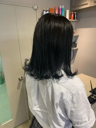 ミディアム 【美容室が苦手な方 専問美容室】MIHOのヘアスタイル