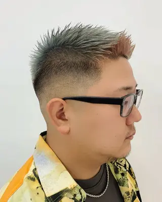 メンズ デザインヘア 小林裕史のヘアスタイル