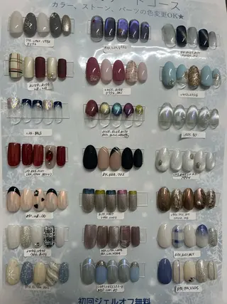 ネイル Alcea 倉橋のネイルデザイン