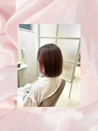 ミディアム ❤︎SAKURA 【Rico】❤︎のヘアスタイル