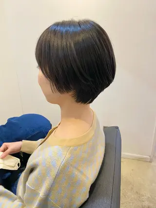 ショート 丸岡 美穂のヘアスタイル