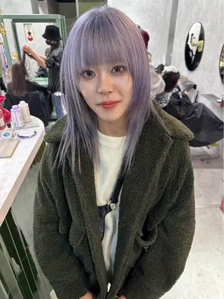 カラー 渋谷/ハイトーン/ 💫airi🪽のヘアスタイル