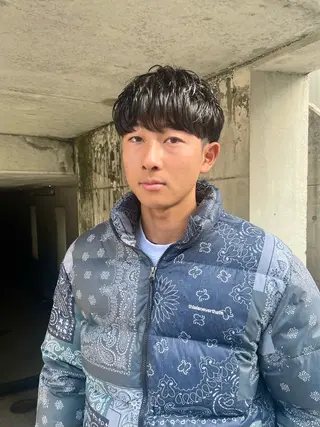 ショート メンズ ボブ/レイヤー /河内温太のヘアスタイル