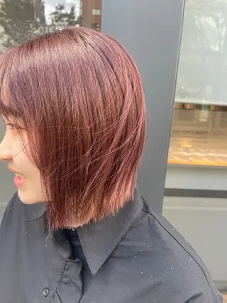 ショート カラー なかしま まなかのヘアスタイル