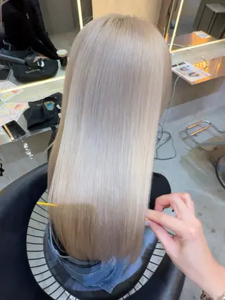 ロング カラー 髪質改善/ボブ/ ハイトーン❣️yuiのヘアスタイル