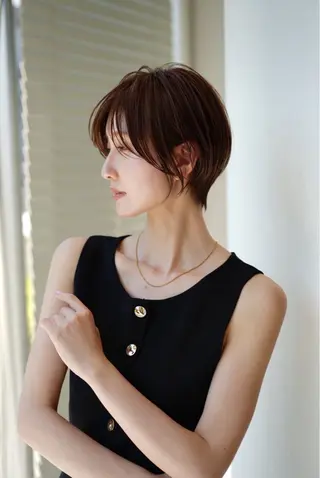 ショート カラー 加賀 千聖 /soigneのヘアスタイル
