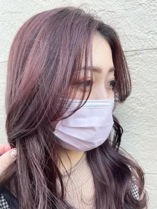 ロング カラー パーマ 海外レイヤー 🇺🇸/ヒナコのヘアスタイル