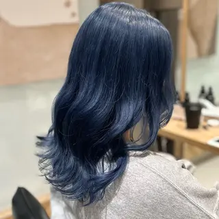 カラー ︎︎🌟韓国艶カラー ︎🌟璃奈 (ﾘﾅ)のヘアスタイル