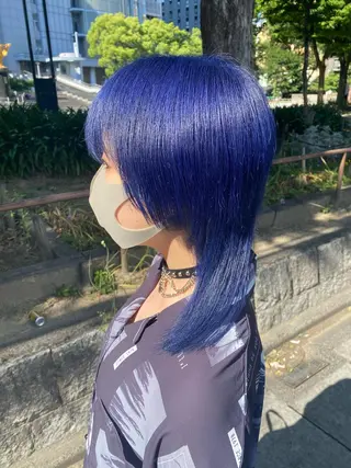 セミロング 髪質改善/ TECHIのヘアスタイル