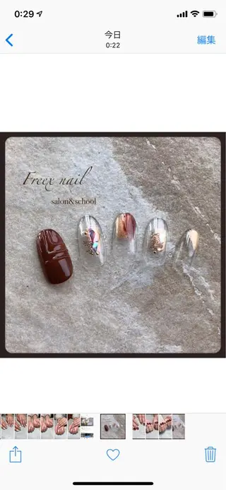 ネイル Freex nail所属・freex nail /ニュアンス/個性派のネイルデザイン