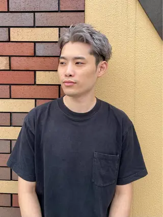 ショート カラー メンズ grAt所属・森 真伊希のヘアスタイル