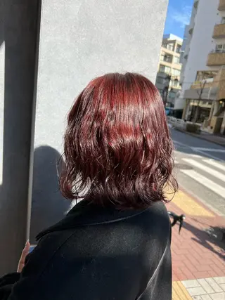 ミディアム カラー N°jillva 𝑘𝑎𝑟𝑖𝑛のヘアスタイル