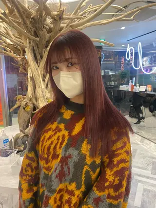 ロング emu所属・けいこ🍊ニュアンス ネイル/個性派ネイルのネイルデザイン