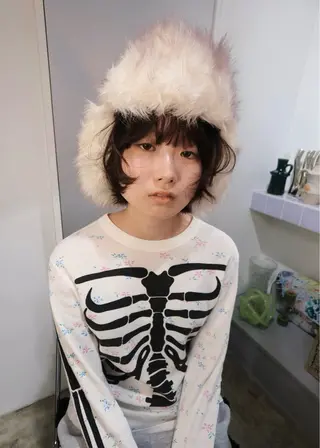 ミディアム groovy所属・groovy SaKura/学大のヘアスタイル