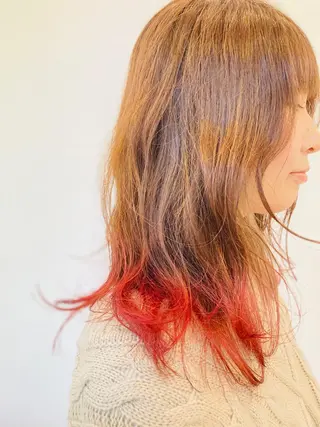 セミロング PazRood所属・PazRood 山下のヘアスタイル