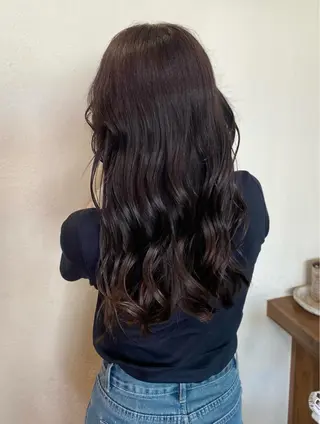 ロング Hair & Eyelash Riche所属・肥田 夕蘭のヘアスタイル