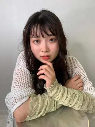 セミロング ‎🤍 SAKURA‎🤍のヘアスタイル