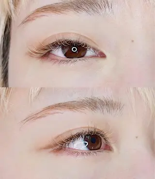 カラー マツエク・マツパ パーフェクトウィンク ちぢいわみのりのマツエク・マツパデザイン