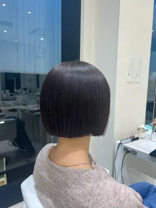 ショート 透明感カラー/ベージ ュ/HIKARU🌿のヘアスタイル