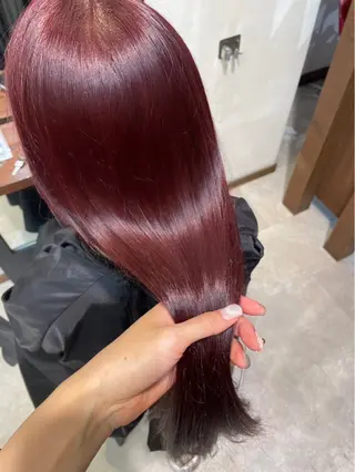 ロング カラー 艶髪カラー/view ひなのヘアスタイル