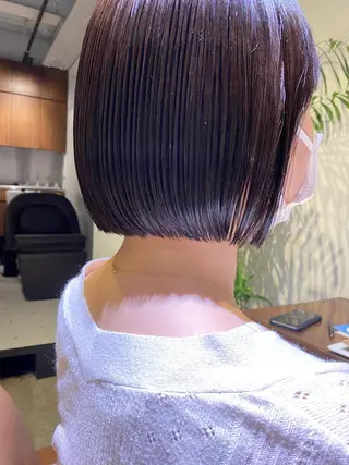 ショート noi所属・永井 素のヘアスタイル